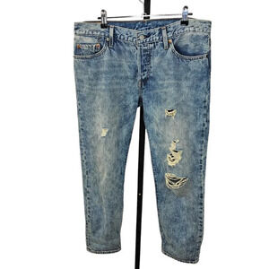 Levi's Womens 501 Distressed Jeans Size  29